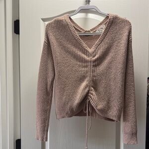 Jessica SimpsonWomen's V-Neck Sweater in Pink